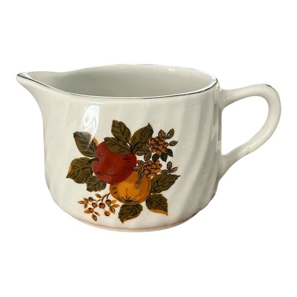 Vintage Enoch Wedgwood English Harvest Creamer – Fruit Motif – Made in England – - Picture 2 of 5